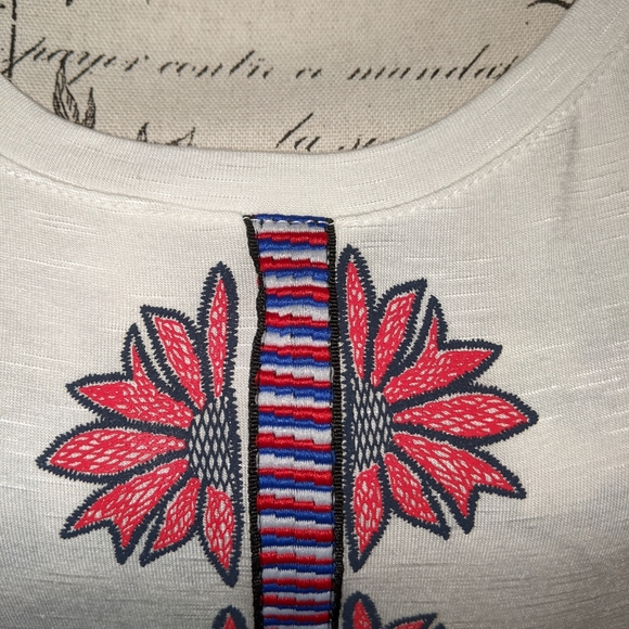 Soft Embroidered Tee - Picture 4 of 4